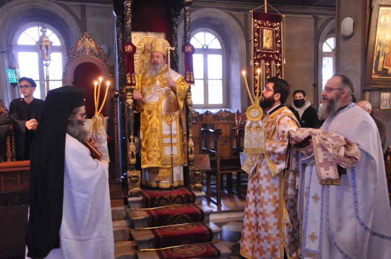 Χειροτονία διακόνου στήν Μητρόπολή μας